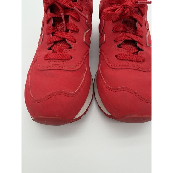 New Balance Classic 574-RED-WOMEN'S 7-Retro-Classic-New In Box - Picture 5 of 9